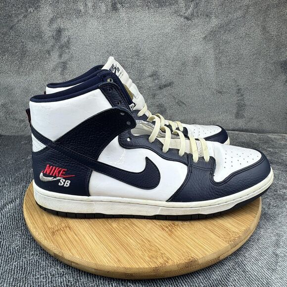 Nike SB Dunk High Pro Shoes Mens Size 13 Skateboard Sneakers 854851-441 - Picture 1 of 10